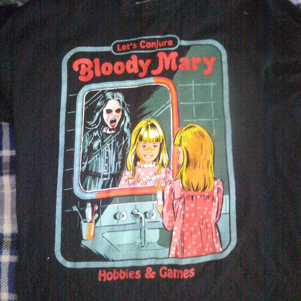 Large Mens Creepy Co.Bloody Mary T-Shirt-No Tags